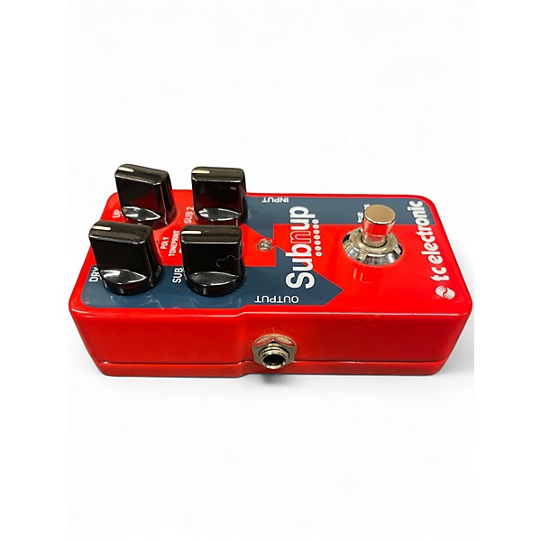 Used TC Electronic Sub N Up Octaver Effect Pedal