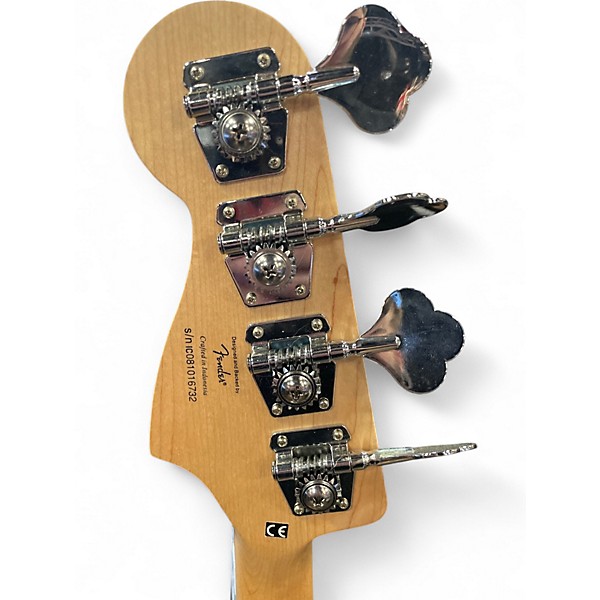 Used Squier Classic Vibe 70s Jazz Bass Natural Electric Bass Guitar