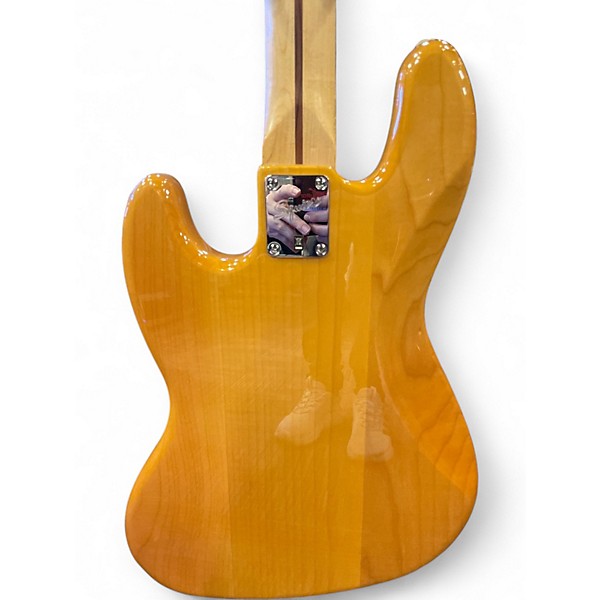 Used Squier Classic Vibe 70s Jazz Bass Natural Electric Bass Guitar