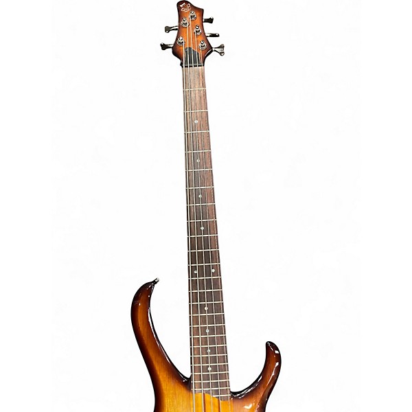 Used Ibanez BTB575 Brown Sunburst Electric Bass Guitar
