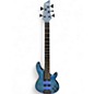 Used Schecter Guitar Research C-5 GT Blue Electric Bass Guitar thumbnail