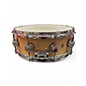 Used DW 5X14 Collector's Series Finish Ply Super Solid Maple Snare Natural Drum