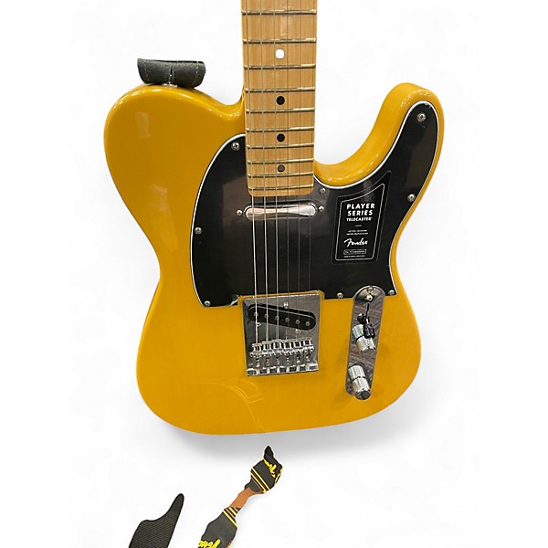 Used Fender Player Telecaster Butterscotch Blonde Solid Body Electric Guitar
