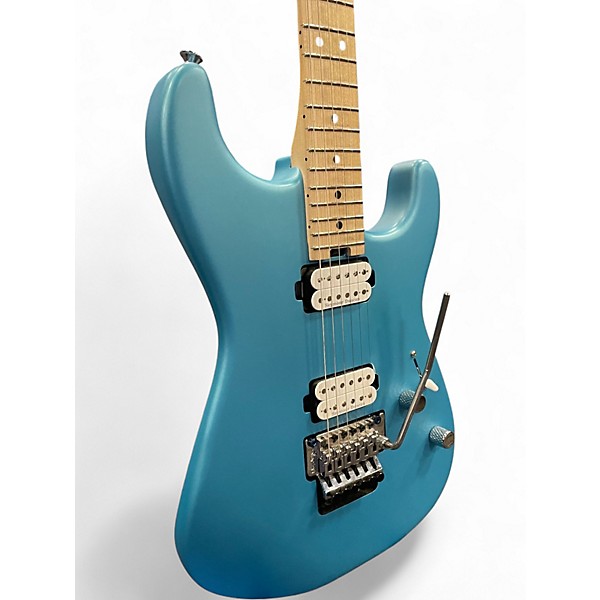 Used Charvel Pro Mod San Dimas Style 1 HH FR Matte Blue Solid Body Electric Guitar