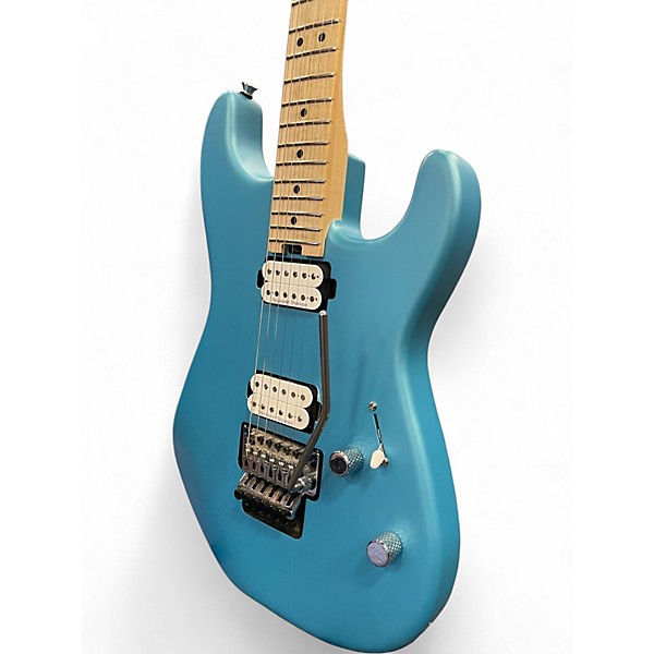 Used Charvel Pro Mod San Dimas Style 1 HH FR Matte Blue Solid Body Electric Guitar