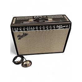 Used Fender 1965 Reissue Deluxe Reverb 22W 1x12 Tube Guitar Combo Amp
