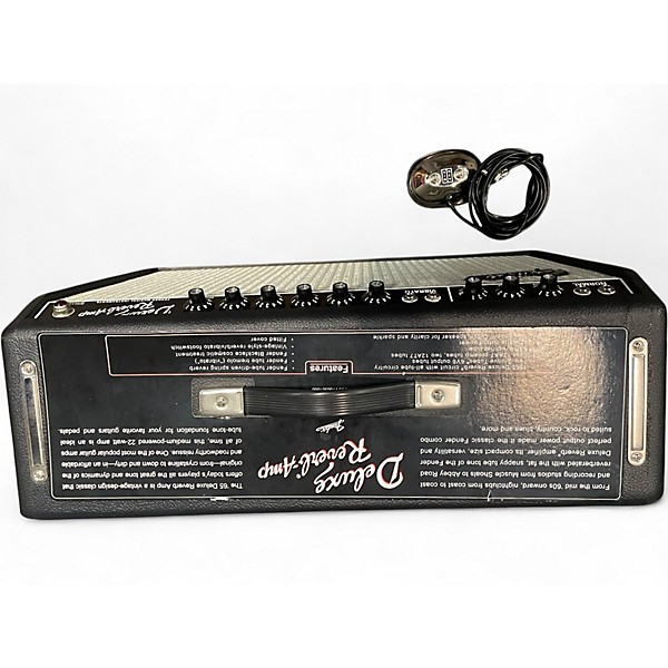 Used Fender 1965 Reissue Deluxe Reverb 22W 1x12 Tube Guitar Combo Amp