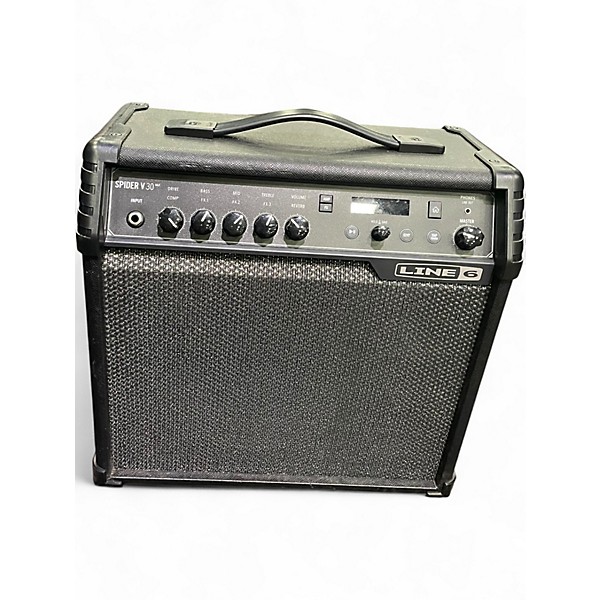 Used Line 6 Spider V 30 1x8 Guitar Combo Amp