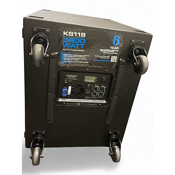 Used QSC KS118 Powered Subwoofer