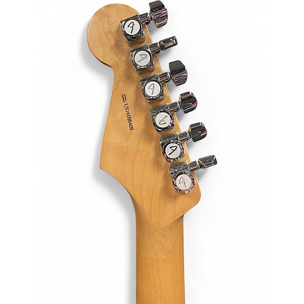 Used Fender American Elite Stratocaster W/EMG PICKUPS Aztec Gold Solid Body Electric Guitar