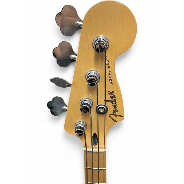 Used Fender Player Jaguar Bass Blue Electric Bass Guitar