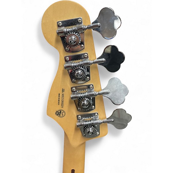 Used Fender Player Jaguar Bass Blue Electric Bass Guitar