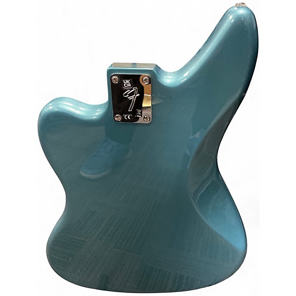 Used Fender Player Jaguar Bass Blue Electric Bass Guitar