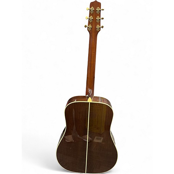 Used Takamine EF360S Natural Acoustic Electric Guitar