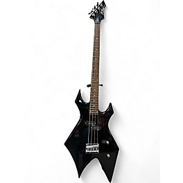Used B.C. Rich Warlock Black Solid Body Electric Guitar