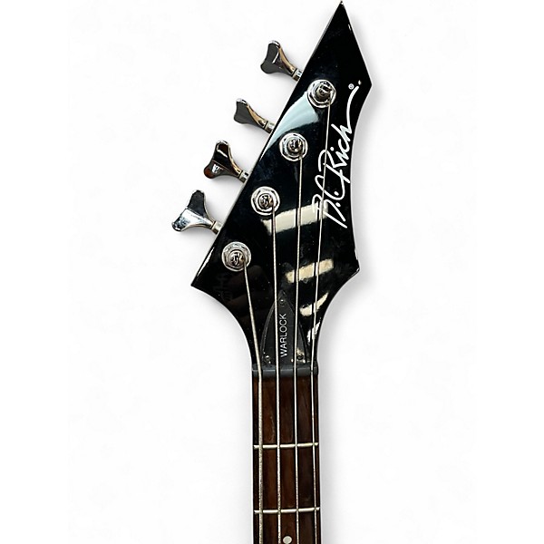 Used B.C. Rich Warlock Black Solid Body Electric Guitar