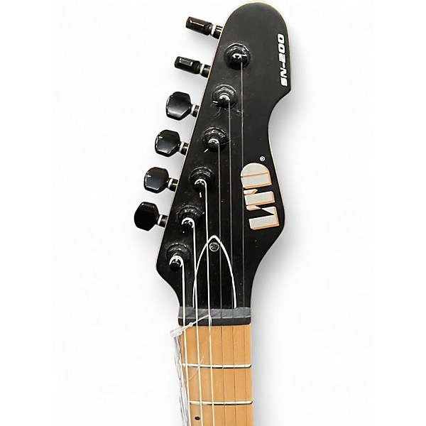 Used ESP LTD SN-200 SATIN BLACK Solid Body Electric Guitar