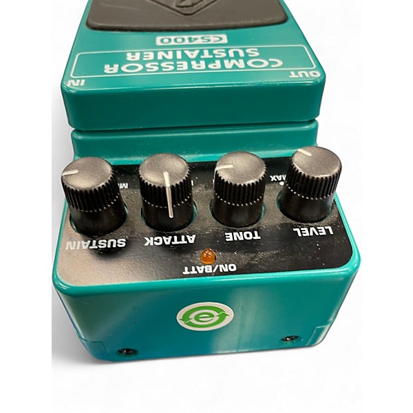 Used Behringer CS400 Compressor Sustainer Effect Pedal