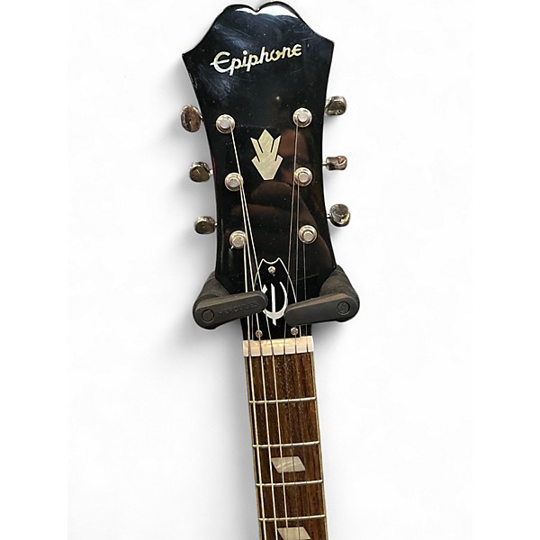 Used Epiphone RIVER BP 93 Black Hollow Body Electric Guitar