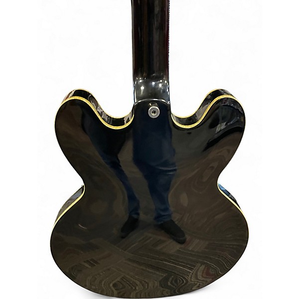 Used Epiphone RIVER BP 93 Black Hollow Body Electric Guitar