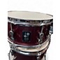 Used SONOR 4 Piece AQX Red Moon Sparkle Drum Kit