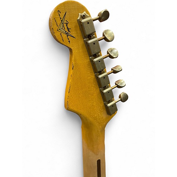 Used Fender Limited '54 Stratocaster Relic Custom Shop SFA Daphne Blue Solid Body Electric Guitar