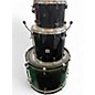 Used Yamaha 3 Piece Stage Custom Advantage Nouveau Burgandy Drum Kit