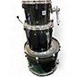 Used Yamaha 3 Piece Stage Custom Advantage Nouveau Burgandy Drum Kit