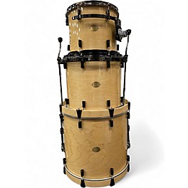 Used Noble & Cooley 3 Piece Custom CD Maple Natural with Sparkles Drum Kit