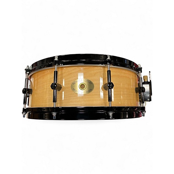 Used Noble & Cooley 14X5 Custom Solid Maple Natural Lacquer with Sparkles Drum