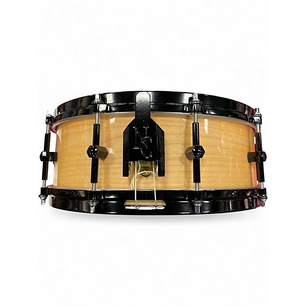 Used Noble & Cooley 14X5 Custom Solid Maple Natural Lacquer with Sparkles Drum