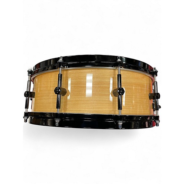 Used Noble & Cooley 14X5 Custom Solid Maple Natural Lacquer with Sparkles Drum