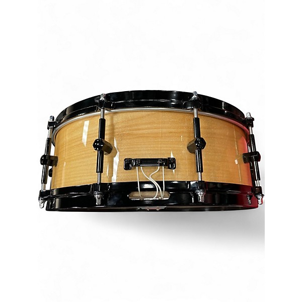 Used Noble & Cooley 14X5 Custom Solid Maple Natural Lacquer with Sparkles Drum