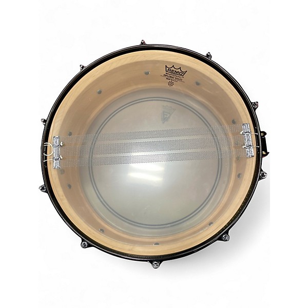 Used Noble & Cooley 14X5 Custom Solid Maple Natural Lacquer with Sparkles Drum