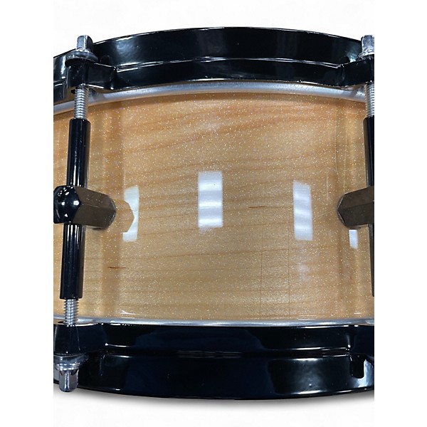 Used Noble & Cooley 14X5 Custom Solid Maple Natural Lacquer with Sparkles Drum