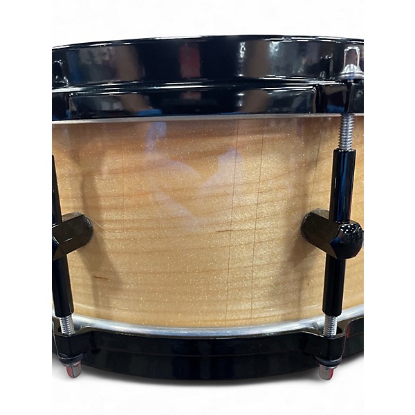 Used Noble & Cooley 14X5 Custom Solid Maple Natural Lacquer with Sparkles Drum