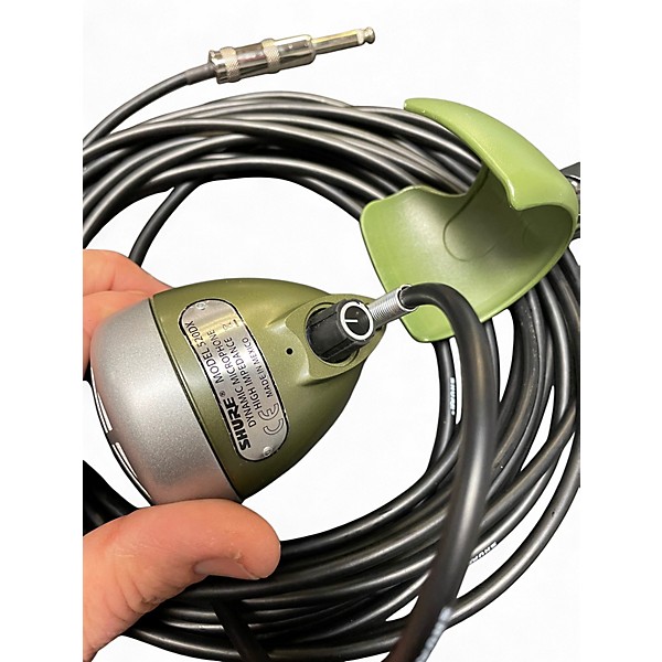 Used Shure 520DX Green Bullet Dynamic Microphone