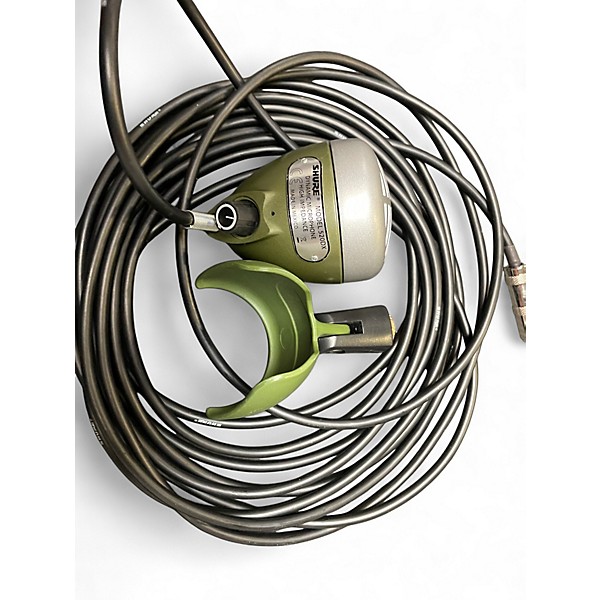 Used Shure 520DX Green Bullet Dynamic Microphone