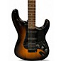 Used Squier Stratocaster HSS 2 Tone Sunburst Solid Body Electric Guitar