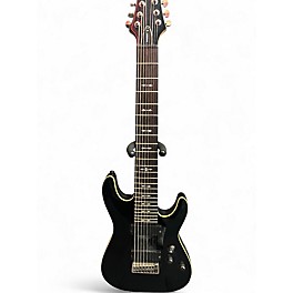 Used Schecter Guitar Research Omen 8 Black Solid Body Electric Guitar