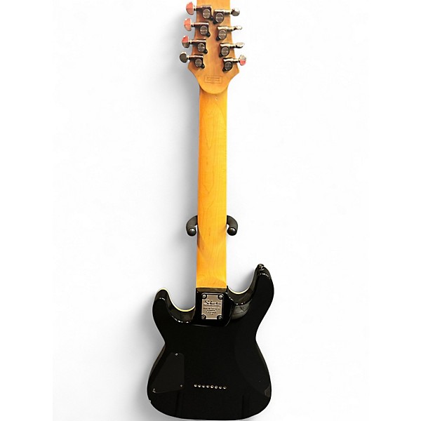 Used Schecter Guitar Research Omen 8 Black Solid Body Electric Guitar