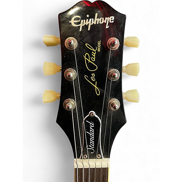 Used Epiphone Les Paul Standard 2 Color Sunburst Solid Body Electric Guitar