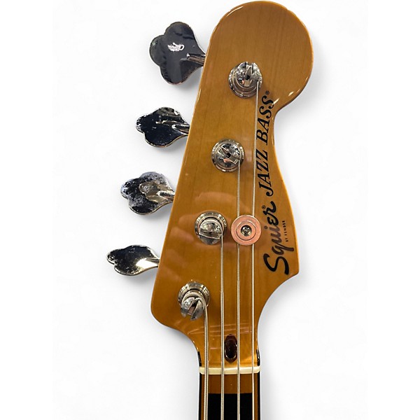 Used Squier Classic Vibe 70s Jazz Bass Natural Electric Bass Guitar