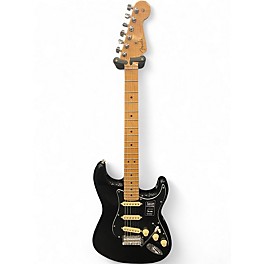 Used Fender Player Stratocaster Black Solid Body Electric Guitar