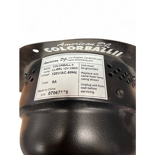 Used American DJ COLOR BALL II Mirror Ball