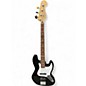 Used Fender Standard Jazz Bass Black Electric Bass Guitar thumbnail