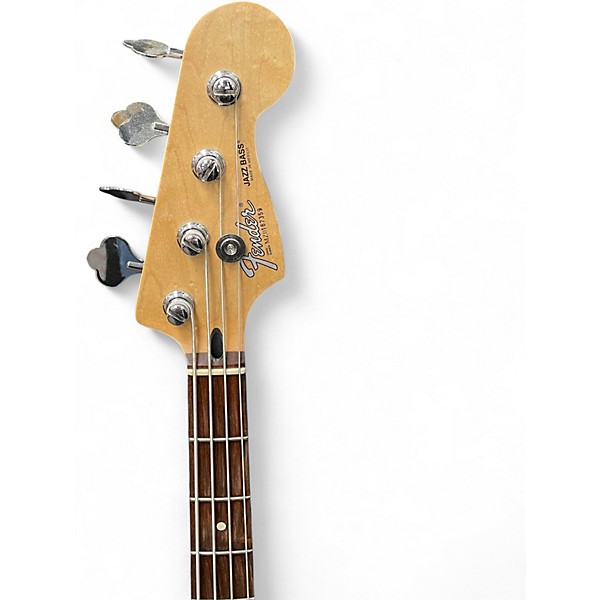 Used Fender Standard Jazz Bass Black Electric Bass Guitar