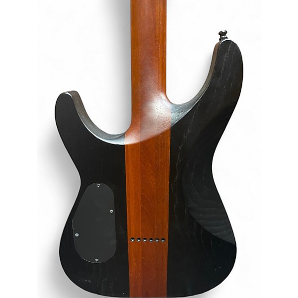 Used 2020s Schecter Guitar Research C1 ROB SCALLON Black Solid Body Electric Guitar