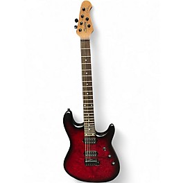 Used Sterling by Music Man Jason Richardson cytlass Crimson Red Trans Solid Body Electric Guitar