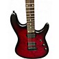 Used Sterling by Music Man Jason Richardson cytlass Crimson Red Trans Solid Body Electric Guitar
